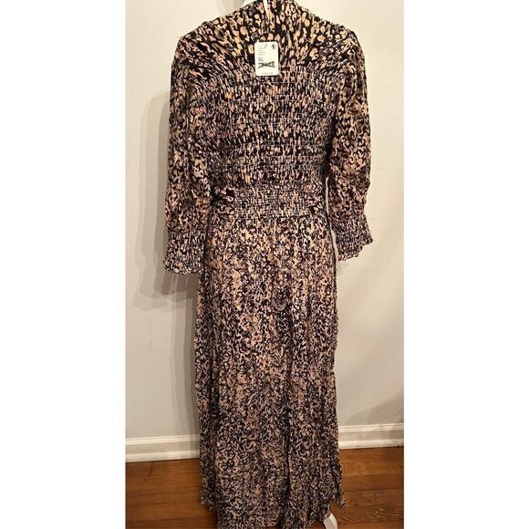 Free People - String Of Hearts Maxi Dress Smocked size S - Picture 4 of 8